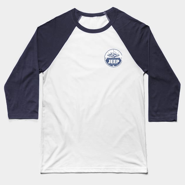 Great Salt Lake Jeep Association Baseball T-Shirt by GSLJA